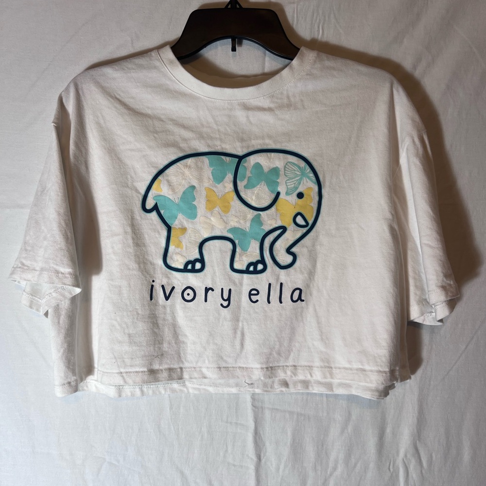 Women’s Ivory Ella Crop Top Sz M